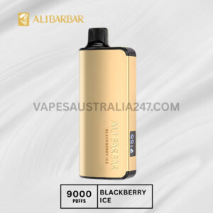 ALIBARBAR INGOT 9000 Puffs Blackberry Ice