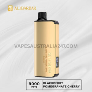 ALIBARBAR INGOT 9000 Puffs Blackberry Pomegranate Cherry