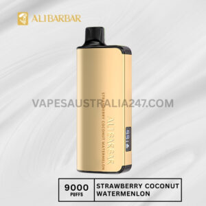 ALIBARBAR INGOT 9000 Puffs Strawberry Coconut Watermelon