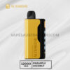 ALIBARBAR Ice Adjust 12000 Puffs Pineapple Coconut