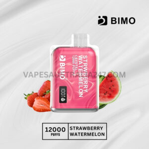 BIMO Crystal 12000 Puffs Strawberry Watermelon