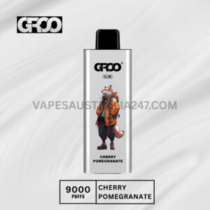 GROO Slim 9000 Puffs Cherry Pomegranate