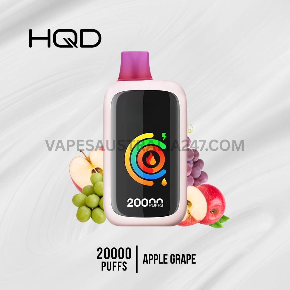 HQD Cuvie Slick 20000 Puffs Apple Grape HQD Cuvie Slick 20000 Puffs Apple Grape