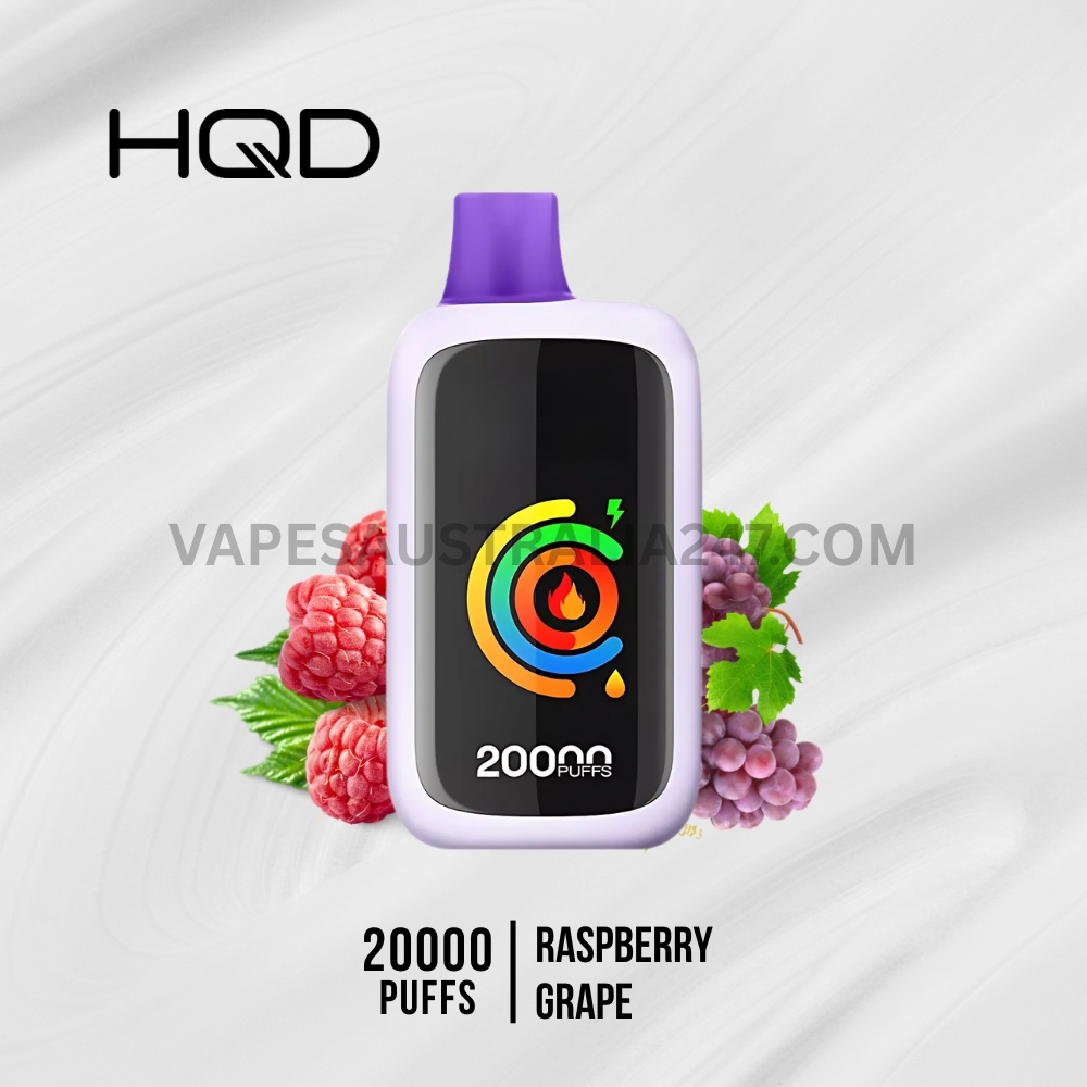HQD Cuvie Slick 20000 Puffs Blueberry Raspberry Grape HQD Cuvie Slick 20000 Puffs Blueberry Raspberry Grape