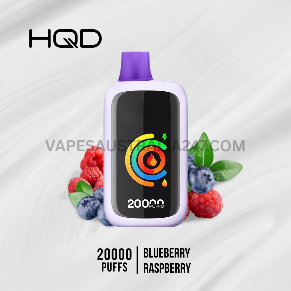 HQD Cuvie Slick 20000 Puffs Blueberry Raspberry HQD Cuvie Slick 20000 Puffs Blueberry Raspberry