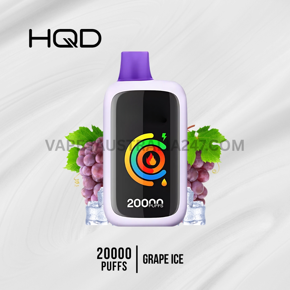 HQD Cuvie Slick 20000 Puffs Grape Ice HQD Cuvie Slick 20000 Puffs Grape Ice
