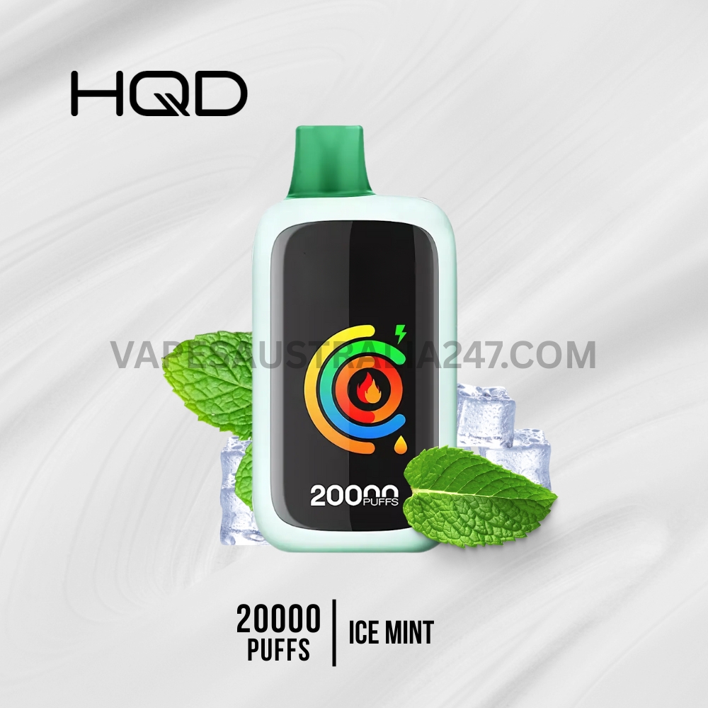 HQD Cuvie Slick 20000 Puffs Ice Mint HQD Cuvie Slick 20000 Puffs Ice Mint