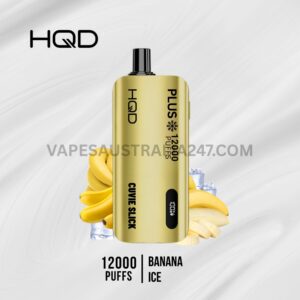 HQD Cuvie Slick Plus 12000 Puffs Banana Ice