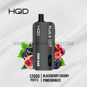 HQD Cuvie Slick Plus 12000 Puffs Blackberry Cherry Pomegranate