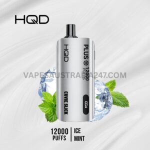 HQD Cuvie Slick Plus 12000 Puffs Ice Mint