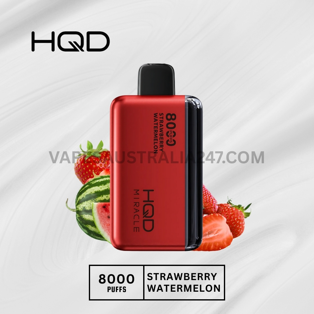 HQD Miracle 8000 Puffs Strawberry Watermelon HQD Miracle 8000 Puffs Strawberry Watermelon