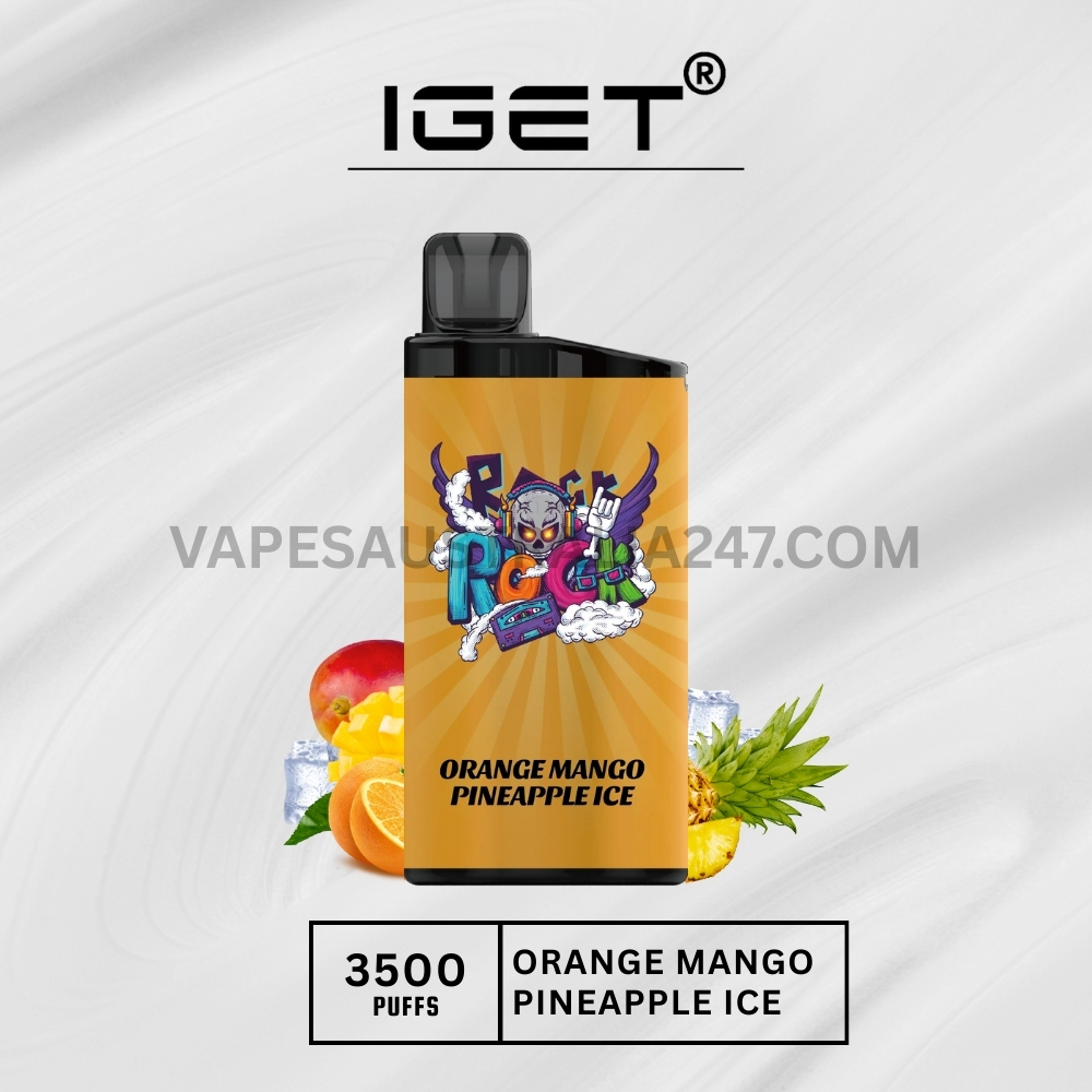 IGET Bar 3500 Puffs Orange Mango Pineapple Ice IGET Bar 3500 Puffs Orange Mango Pineapple Ice