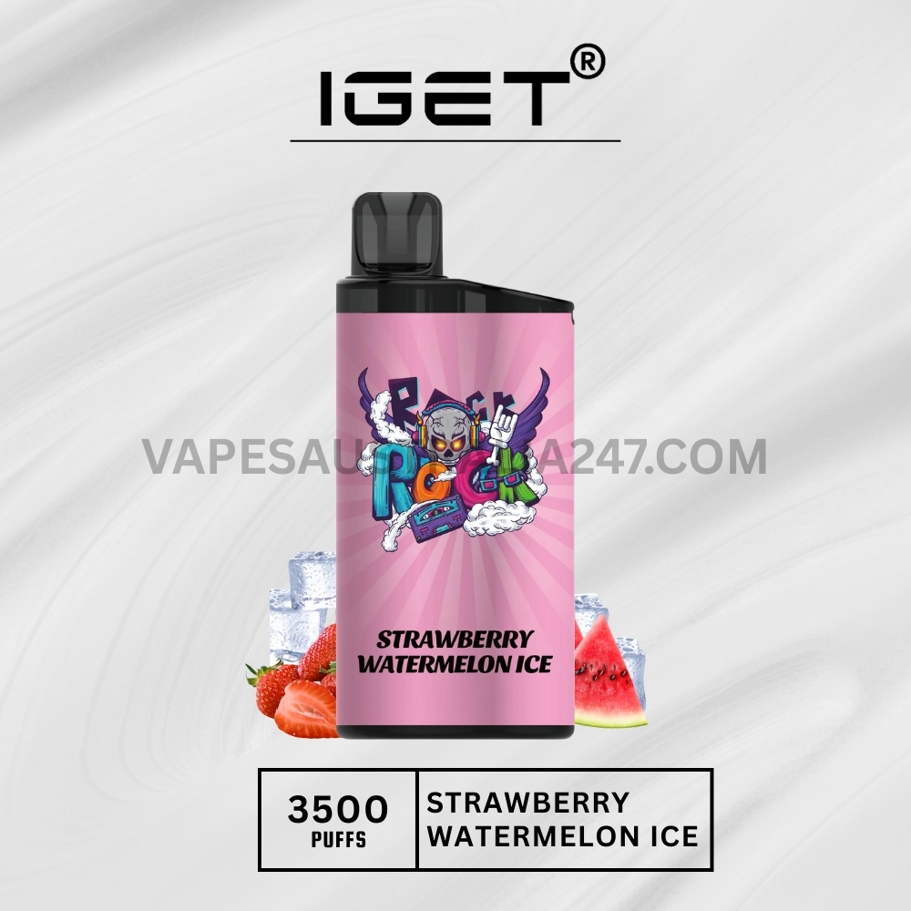 IGET Bar 3500 Puffs Strawberry Watermelon Ice IGET Bar 3500 Puffs Strawberry Watermelon Ice
