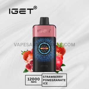 IGET One 12000 Puffs Strawberry Pomegranate Ice
