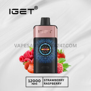 Iget One 12000 Puffs Strawberry Raspberry