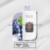 KUZ Lux 9000 Puffs Aloe Grape