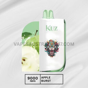 KUZ Lux 9000 Puffs Apple Burst