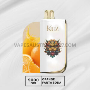 KUZ Lux 9000 Puffs Orange Fanta Soda
