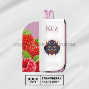 KUZ Lux 9000 Puffs Strawberry Raspberry