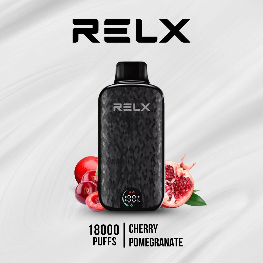 RELX Sparta 18000 Puffs Cherry Pomegranate RELX Sparta 18000 Puffs Cherry Pomegranate
