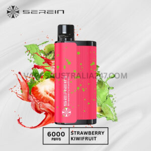 SEREIN Hunter 6000 Puffs Strawberry Kiwifruit
