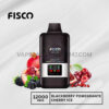 FISCO Mix Bar 12000 Puffs Blackberry Pomegranate Cherry Ice