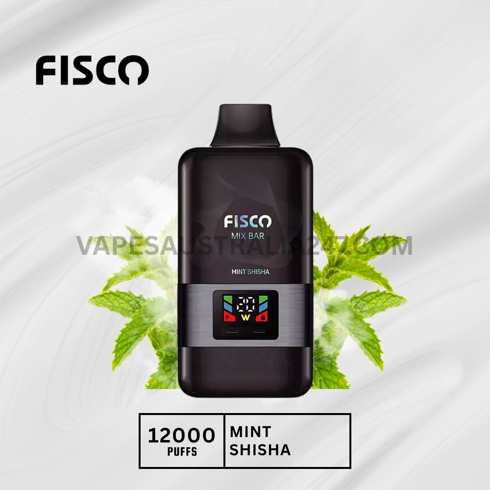 FISCO Mix Bar 12000 Puffs Mint Shisha FISCO Mix Bar 12000 Puffs Mint Shisha