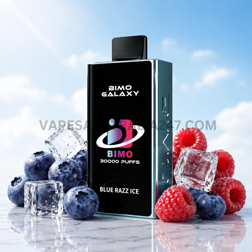 BIMO Galaxy 30000 Puffs Blue Razz Ice BIMO Galaxy 30000 Puffs Blue Razz Ice