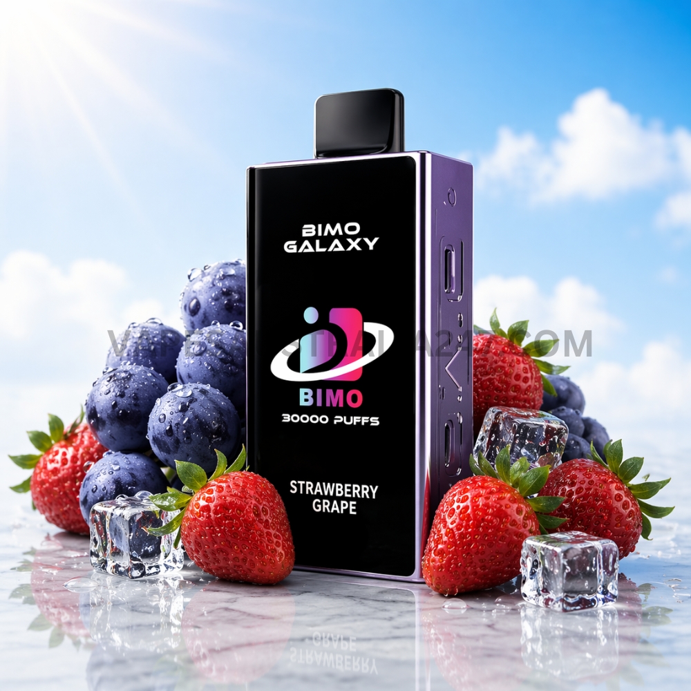 BIMO Galaxy 30000 Puffs Strawberry Grape BIMO Galaxy 30000 Puffs Strawberry Grape