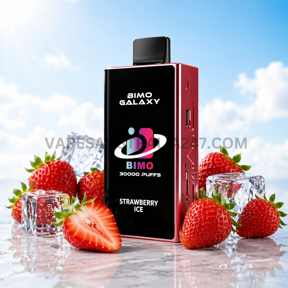 BIMO Galaxy 30000 Puffs Strawberry Ice BIMO Galaxy 30000 Puffs Strawberry Ice