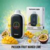 TOMORO 15000 Puffs Passionfruit Mango Lime
