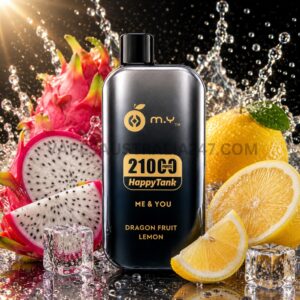 HappyTank 21000 Puffs Dragon Fruit Lemon