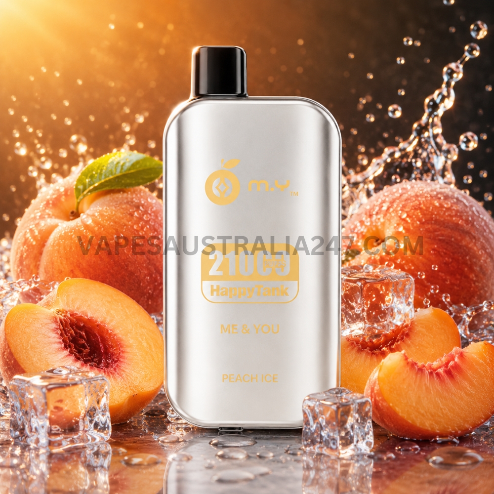 HappyTank 21000 Puffs Peach Ice HappyTank 21000 Puffs Peach Ice