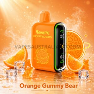 Crystal Mary Pulse 20000 Puffs Orange Gummy Bear