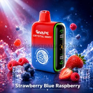 Crystal Mary Pulse 20000 Puffs Strawberry Blue Raspberry