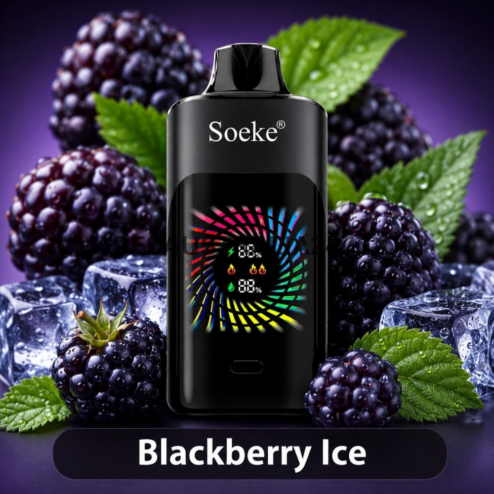 SOEKE S9 28000 Puffs Blackberry Ice SOEKE S9 28000 Puffs Blackberry Ice