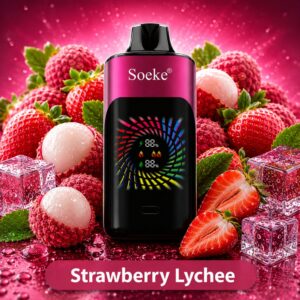 SOEKE S9 28000 Puffs Strawberry Lychee