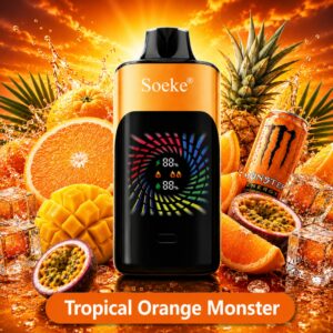SOEKE S9 28000 Puffs Tropical Orange Monster
